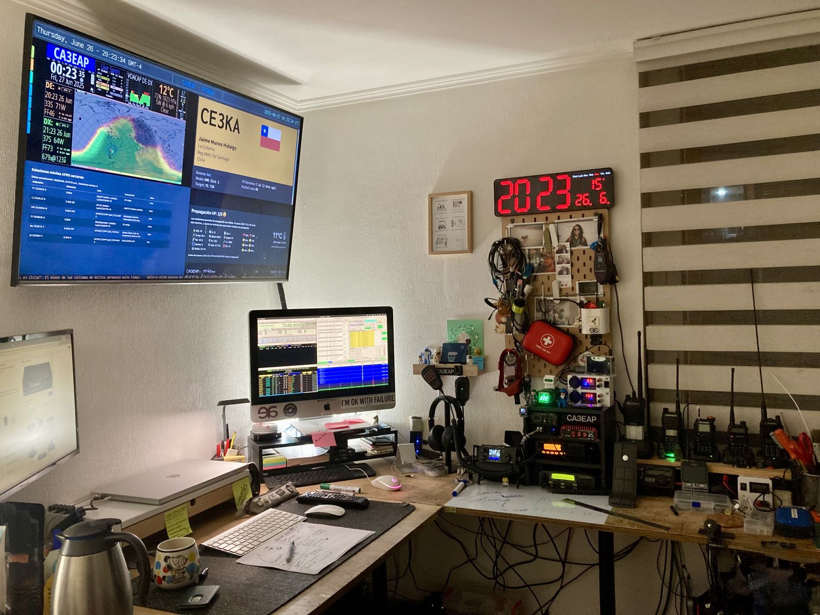 Imagen del cuarto de radio