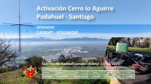 Imagen de tarjeta QSL de CA3EHT