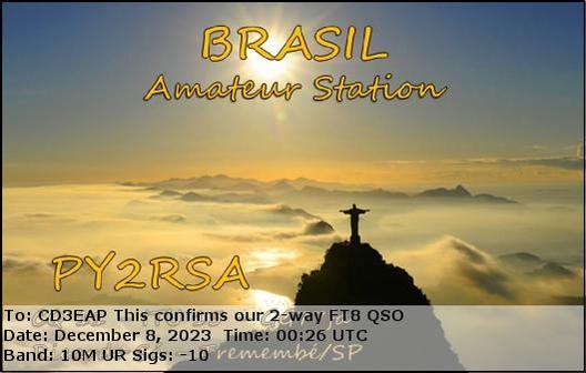 Imagen de tarjeta QSL de PY2RSA